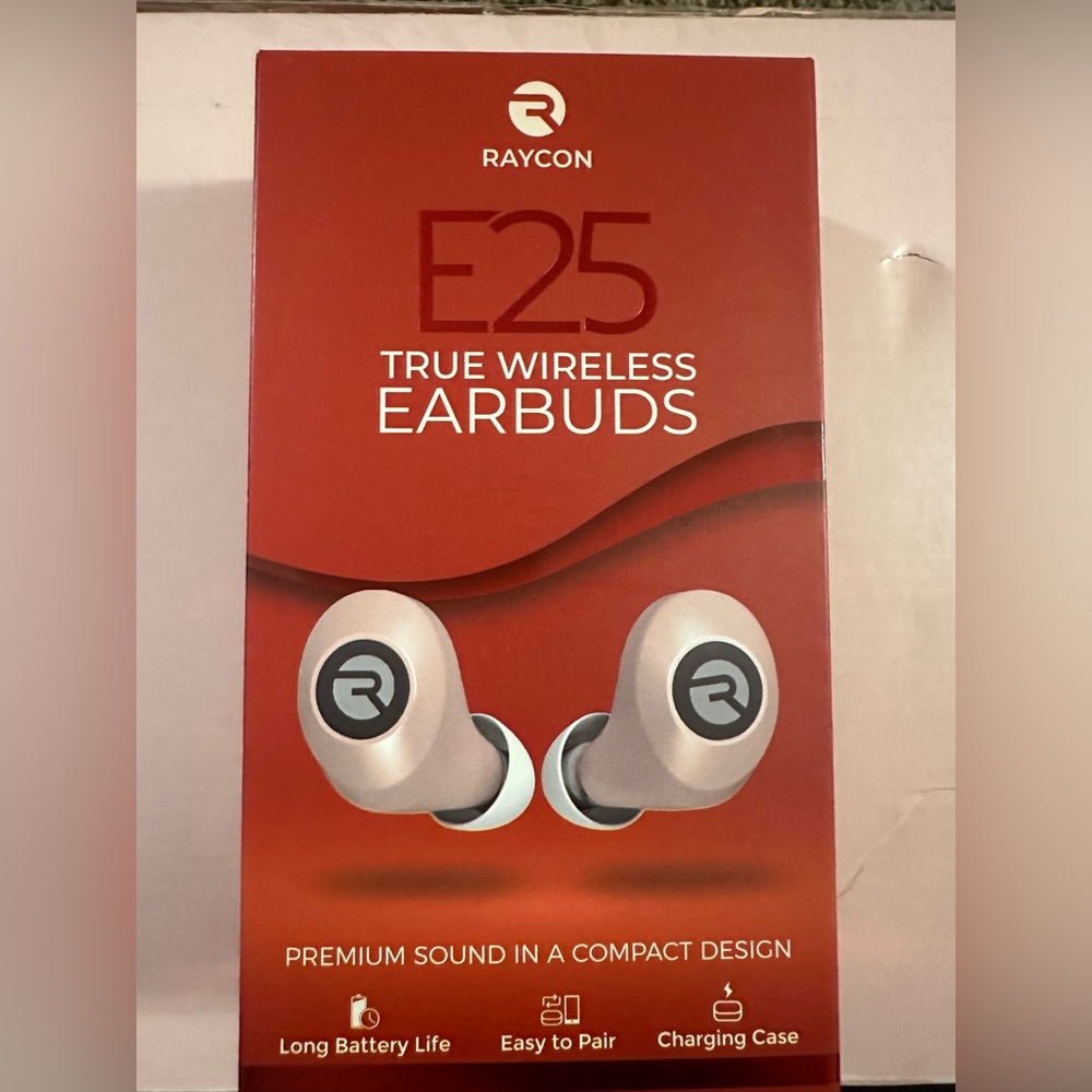 Raycon E25 True Wireless Earbuds (Rose Gold)